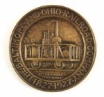 1927 Baltimore & Ohio Railroad 2 3/4 100 Years Medallion