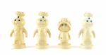 1974 Pillsbury Doughboy Salt & Pepper Shaker (4 Total) 