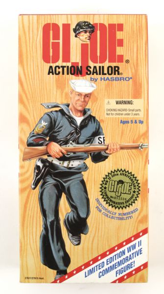 1995 GI Joe Action Sailor 12" Action Figure MOC 