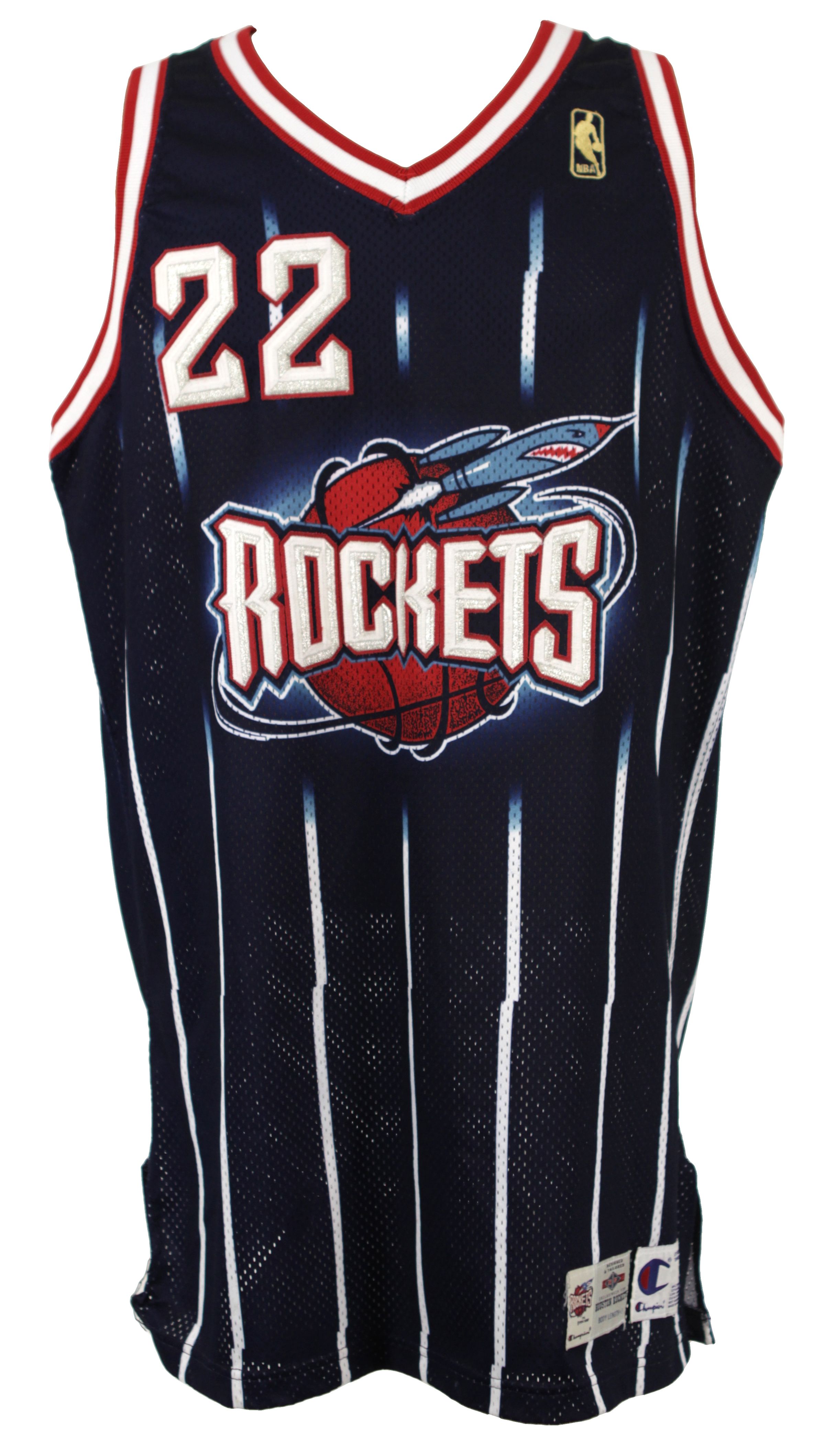 clyde drexler rockets jersey