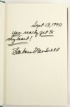 1990 Barbara Mandrell Signed Get To the Heart Hardcover Book (MEARS LOA) 