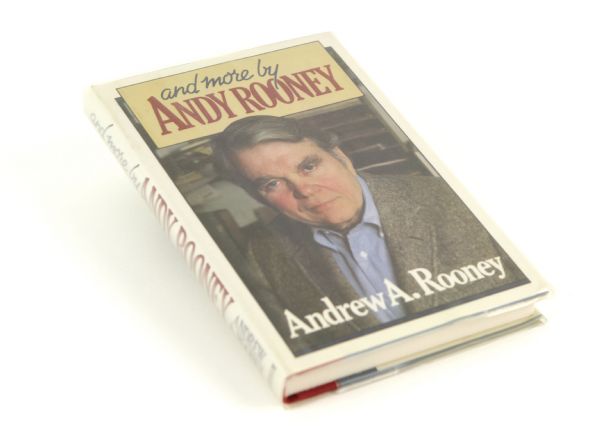 1983 Andy Rooney Signed and more by Andy Rooney Hardcover Book - JSA 