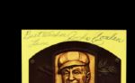 1980s Jocko Conlan & Burleigh Grimes Signed Hall of Fame Postcard - JSA 