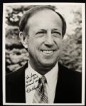 1980s Pete Rozelle NFL Patriarch Signed 8" x 10" Photo - JSA 