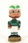 1968-70 Philadelphia Eagles Gold Round Base Nodder Bobblehead 