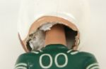 1968-70 Philadelphia Eagles Gold Round Base Nodder Bobblehead 
