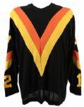 1980s Vancouver Canucks Practice Worn Jersey (Lot of 2) - MEARS LOA 