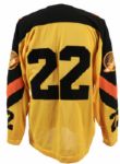 1980s Vancouver Canucks Practice Worn Jersey (Lot of 2) - MEARS LOA 