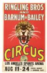 1960s Ringling Brothers Barnum & Bailey 14" x 22" Circus Poster 