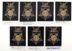 Collection of 18 Medal of Honor Signed Photos 