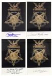 Collection of 18 Medal of Honor Signed Photos 