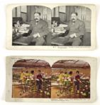 1900s Stereoscopic & International Stereograph Photo Sears & Roebuck & Everyday Life - Lot of 8 