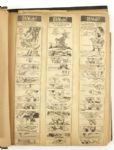 1940s Scrapbook w/Newspaper Clippings 