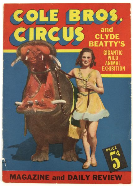 1930s-40s Circus Program (Lot of 7) 