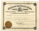 1902-52 Governor of Illinois Signed 14" x 11" Certificate - Lot of 6