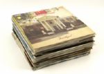 1970s-80s Collection of 80 Elvis Presley Albums  (23) 45 RPMs (22) Postcards 1978 Card Set Cards Programs and Dancing Elvis Music Box w/Albums 