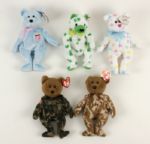 1990s Collection of 32 Beanie Babies 