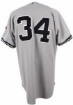 2003 Mel Stottlemyre New York Yankees Jersey w/100 Seasons Patch - MEARS LOA 