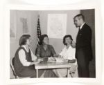 1960s Donald Rumsfeld Signed Original 8 x 10  Photo w/4 Other Original Photos (MEARS LOA)