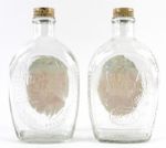 1960s-70s Log Cabin Glass Container Collection - Lot of 10