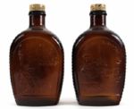 1960s-70s Log Cabin Glass Container Collection - Lot of 10