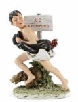 1973 Norman Rockwell No Swimming 10" Statue 127/1000