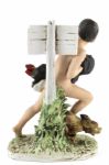 1973 Norman Rockwell No Swimming 10 Statue 127/1000
