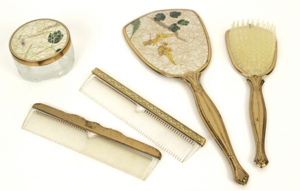 1920s-30s Collection of Vintage Articles Including Hair Sample (10 Items)