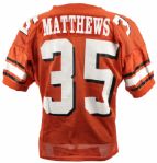 1990s Oklahoma State Game Worn Baseball Jersey (2) & Football Jersey (MEARS LOA) 
