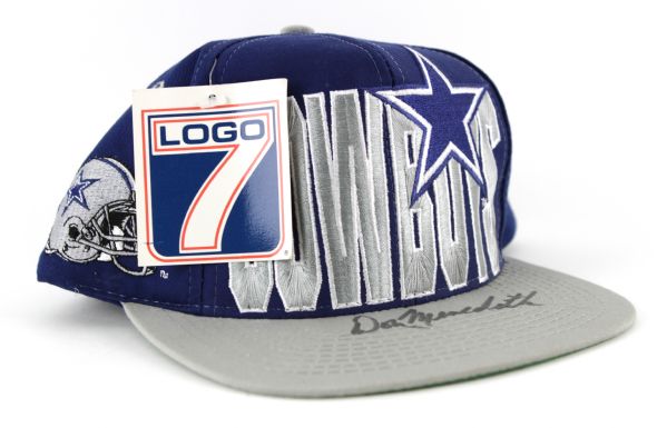 1990s Dandy Don Meredith Dallas Cowboys Signed Cap - JSA 