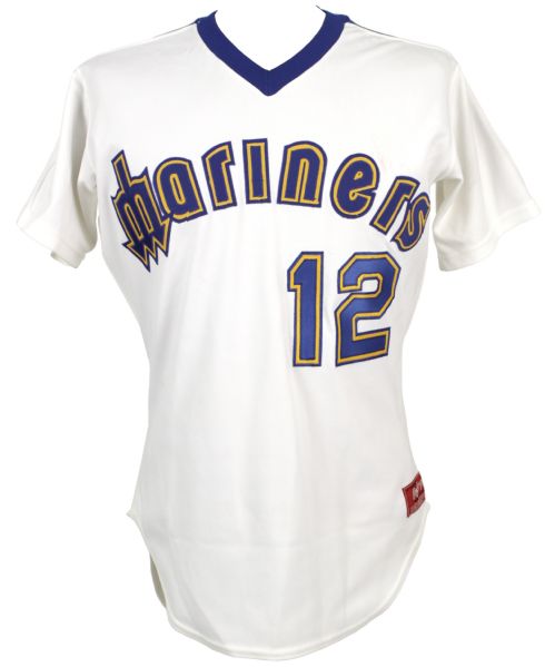 1981 Mario Mendoza Seattle Mariners Jersey From the Man Who Inspired The Mendoza Line (MEARS LOA)