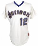 1981 Mario Mendoza Seattle Mariners Jersey From the Man Who Inspired The Mendoza Line (MEARS LOA)
