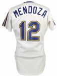 1981 Mario Mendoza Seattle Mariners Jersey From the Man Who Inspired The Mendoza Line (MEARS LOA)