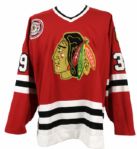 1991 Bob Kellogg Chicago Blackhawks Authentic Jersey w/All Star Game Patch 