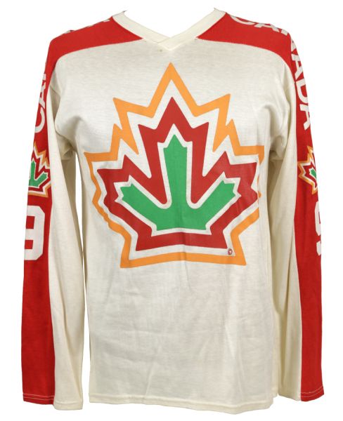 1960s Team Canada #9 Authentic Durene Jersey Gordie Howe 