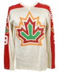 1960s Team Canada #9 Authentic Durene Jersey Gordie Howe 