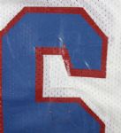 1982 Circa Mike Munchak Houston Oilers Game Worn Rookie Era Jersey w/Team Repairs Hall of Famer (MEARS A10)
