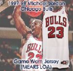 1997-98 Michael Jordan Chicago Bulls Game Worn Jersey - MEARS LOA 