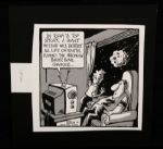 1980s Denver Broncos Original Comic Art - Lot of 2 