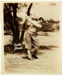 1920-30s Bobby Jones Golf Legend Signed 8 x 10 Photo - JSA 