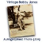 1920-30s Bobby Jones Golf Legend Signed 8" x 10" Photo - JSA 