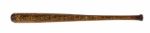 1930s Nap Lajoie Cleveland Naps Career Stat Mini-Bat - American Folk Art