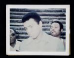 1972 Circa Muhammad Ali Signed 3 1/4" x 4 1/2" Original Photo w/Large Signature on Back - JSA