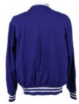 1970s Jim Gilliam Los Angeles Dodgers Game Worn Warmup Jacket (MEARS LOA & Tommy John Signed Letter) 