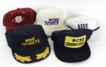 1980s Collection of 17 Television Issued Cap CBS NBC Miller Lite Fox Sports 
