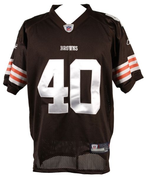 2000s Peyton Hillis Cleveland Browns Signed Jersey - JSA 