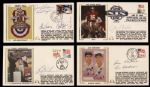 1980s-90s Signed First Day Cover Lot of 38  Signed & 11 Unsigned Incl. Emmitt Smith Cal Ripken(2) Nolan Ryan (3) Don Drysdale - JSA 
