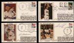1980s-90s Signed First Day Cover Lot of 38  Signed & 11 Unsigned Incl. Emmitt Smith Cal Ripken(2) Nolan Ryan (3) Don Drysdale - JSA 
