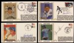 1980s-90s Signed First Day Cover Lot of 38  Signed & 11 Unsigned Incl. Emmitt Smith Cal Ripken(2) Nolan Ryan (3) Don Drysdale - JSA 