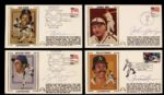 1980s-90s Signed First Day Cover Lot of 38  Signed & 11 Unsigned Incl. Emmitt Smith Cal Ripken(2) Nolan Ryan (3) Don Drysdale - JSA 
